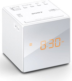 Sony ICFC1W - Radio despertador color blanco Bandas FM y AM · Comprar  ELECTRODOMÉSTICOS BARATOS en